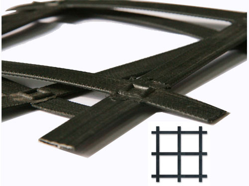 高強凸結點鋼塑格柵